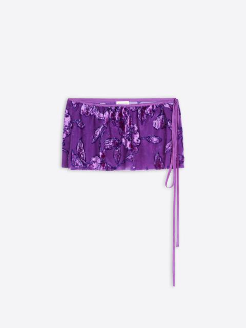Dries Van Noten EMBELLISHED WRAP BELT