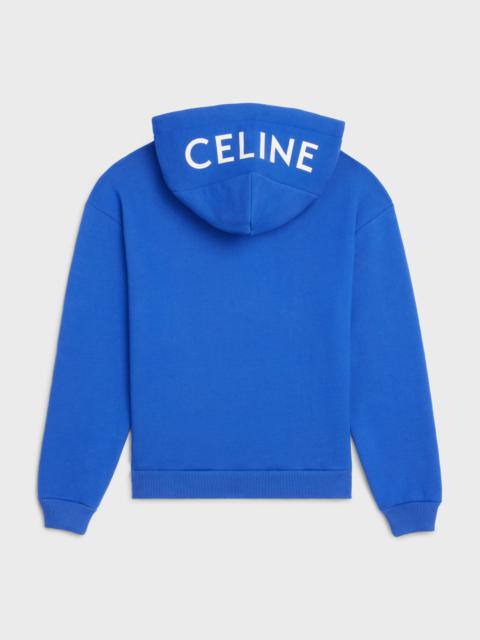 CELINE CELINE LOOSE SWEATSHIRT IN COTTON FLEECE