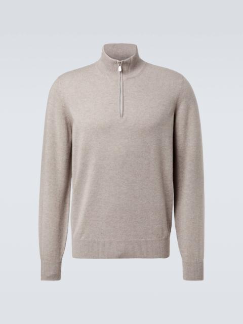 Brunello Cucinelli Cashmere half-zip sweater