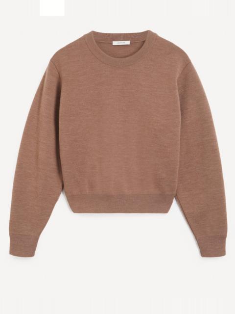 Lemaire Short Wool Sweatshirt