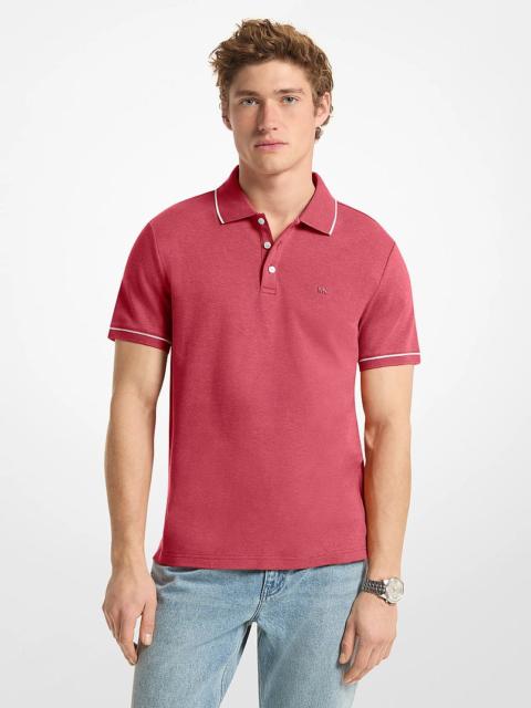 MICHAEL KORS Gramercy Cotton Polo Shirt