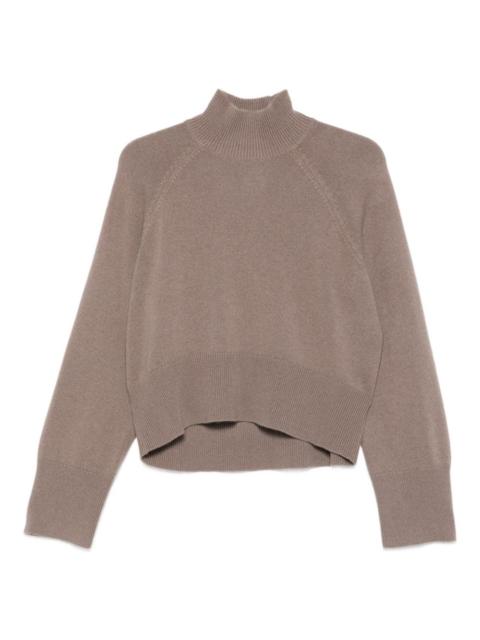 Brunello Cucinelli high-neck cropped sweater