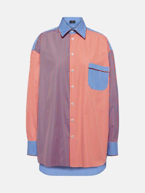 Etro Striped cotton shirt