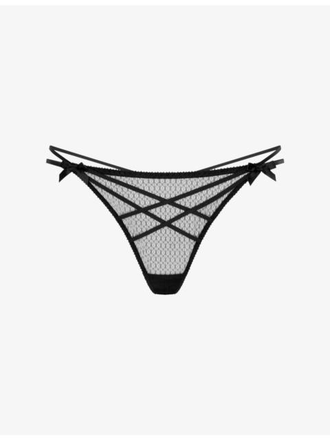 Agent Provocateur Nicki G-String Mesh Thong
