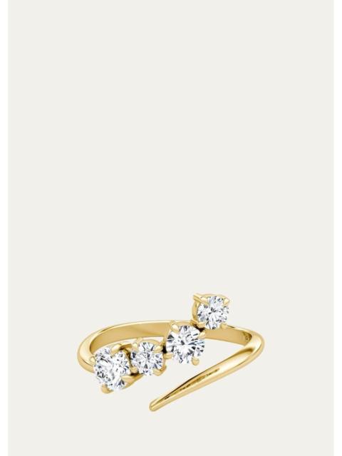 VRAI 14K Yellow Gold Lab-Grown Diamond Cosmos Ring