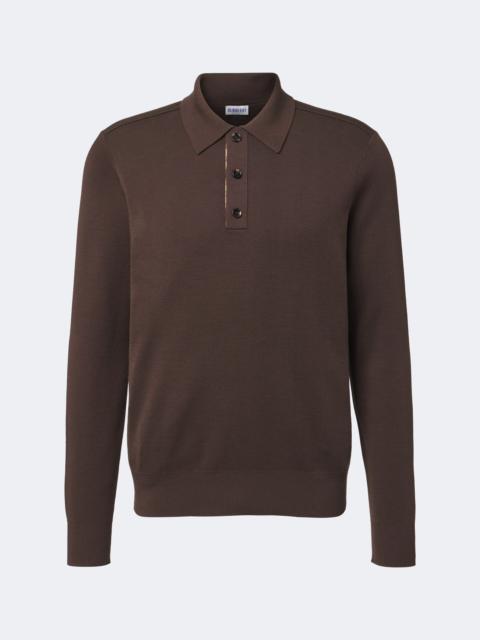 Burberry Wool polo sweater