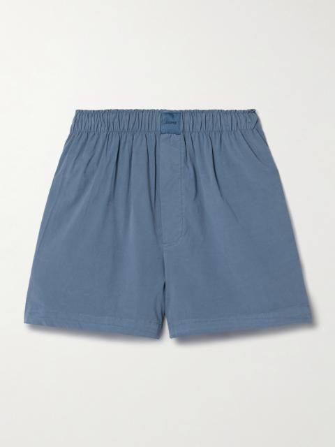 SKIMS Cotton-blend Poplin Boxers