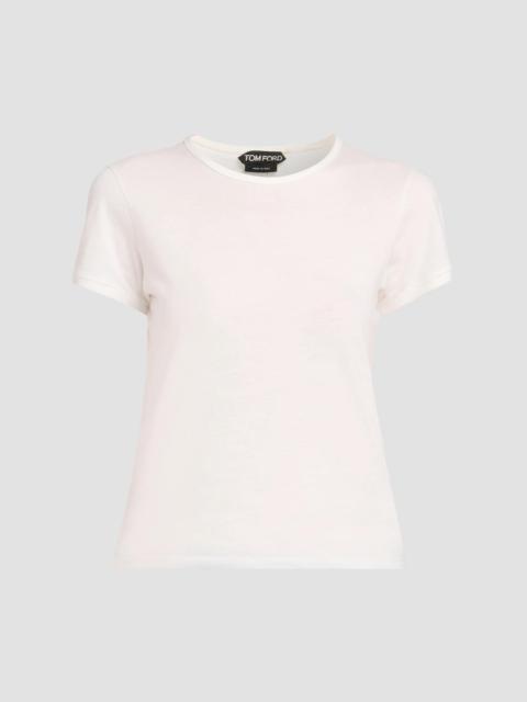 TOM FORD Women's Cotton Jersey T-Shirt - White