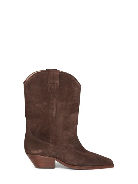 Isabel Marant Chocolate suede Duerto western boots