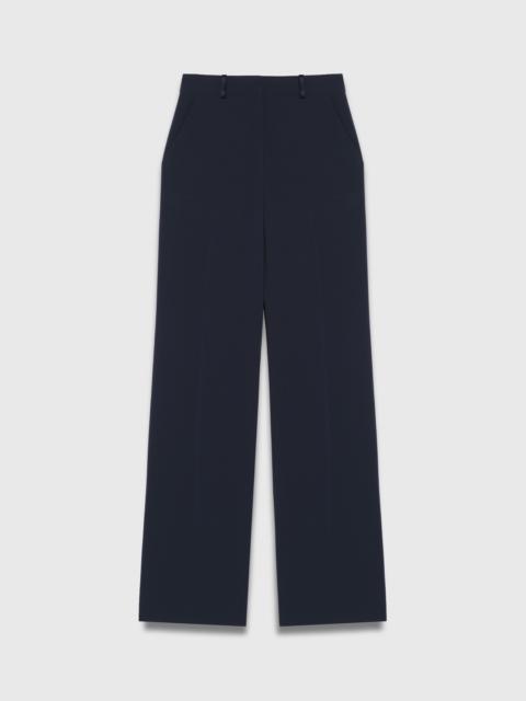 THE FOLD Clever Crepe Lexington Flared Trousers