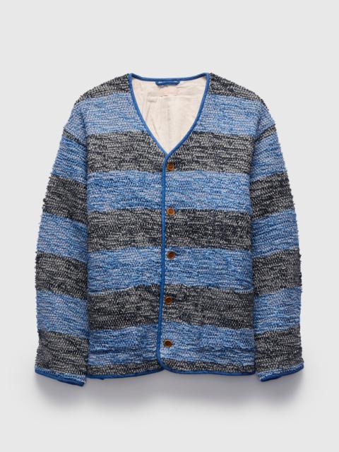 Studio D'Artisan MSP-4048 Sakiori Sashiko Jacket in Indigo