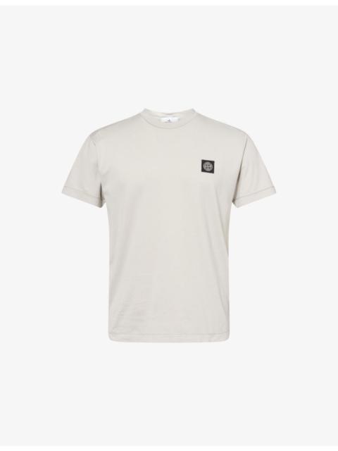 Stone Island Brand-Patch Short-Sleeve T-Shirt