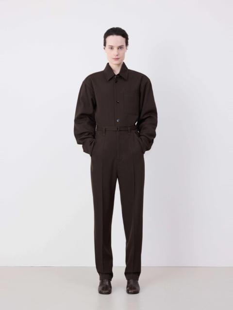 Lemaire BELTED SOFT TAILORED PANTS
