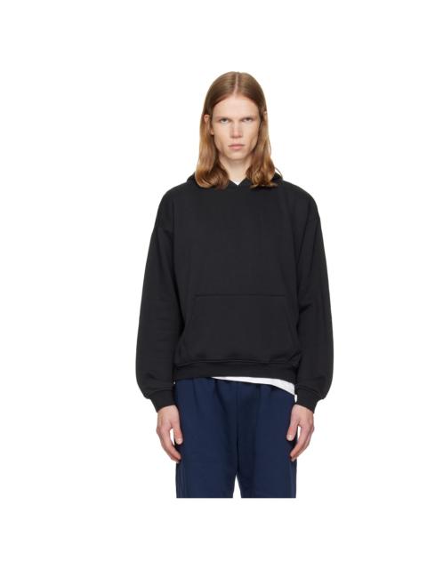 SKIMS Black Fleece Lounge Relaxed Hoodie