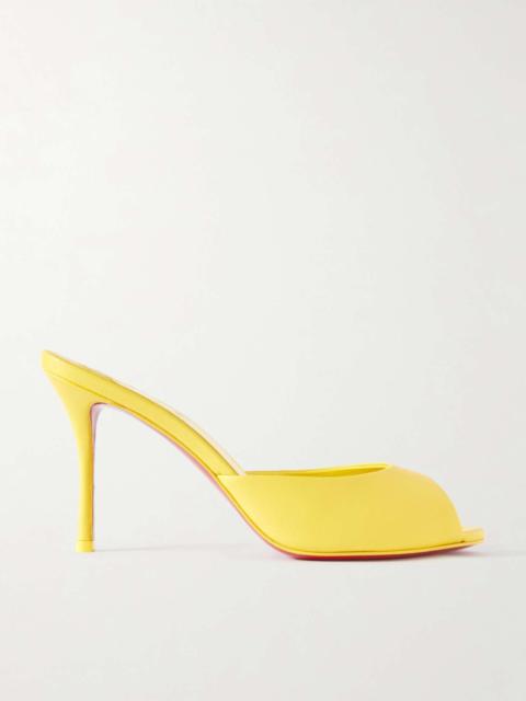 Christian Louboutin Me Dolly 85 가죽 mules