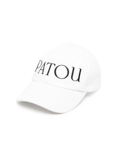 logo-embroidered baseball cap