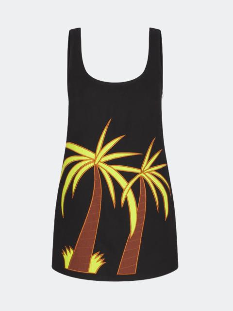 SIMONMILLER Lita Linen Dress in Black
