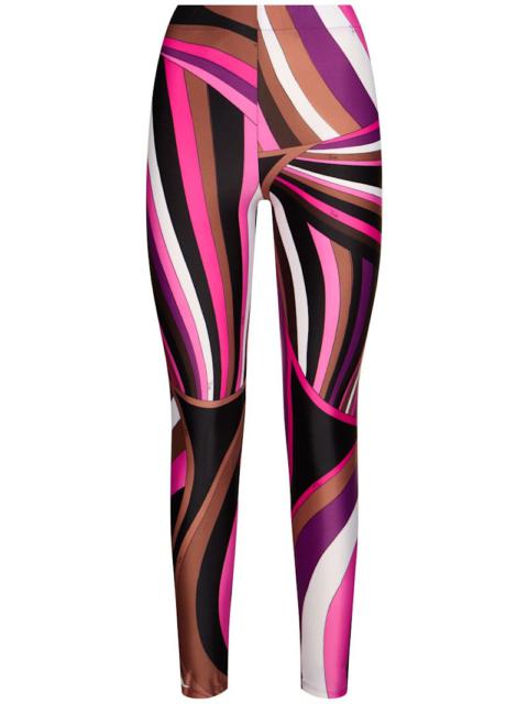 Printed lycra leggings