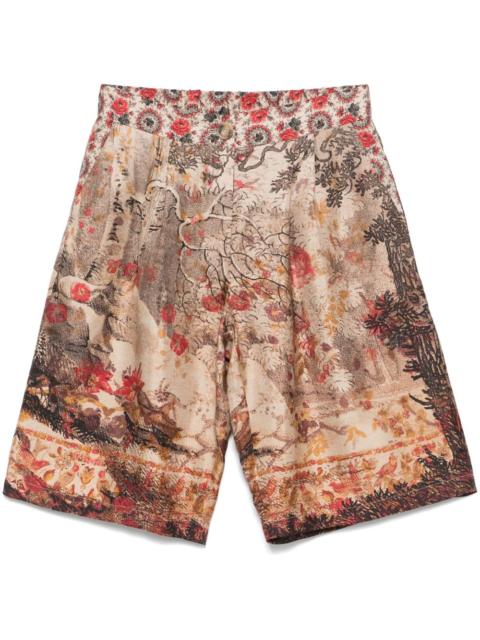 Pierre-Louis Mascia silk shorts