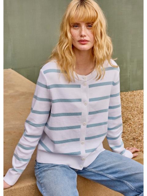 SAINT JAMES PERPIGNAN Striped Buttoned Cardigan