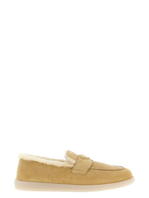 Prada Suede Loafers