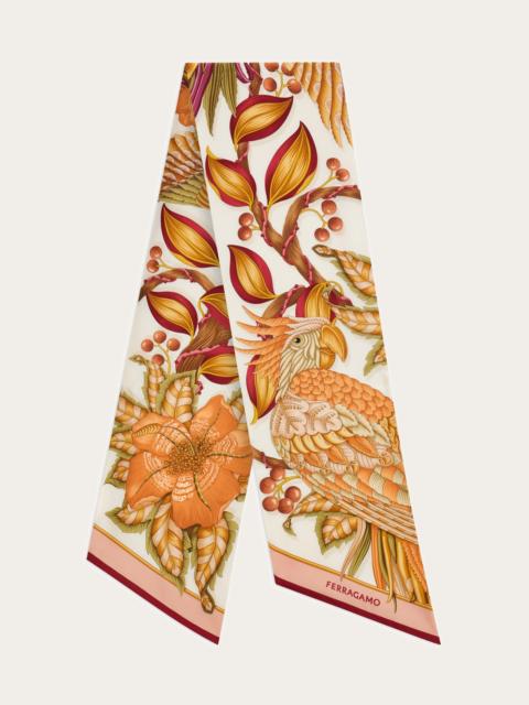 FERRAGAMO Parrots print bandeau