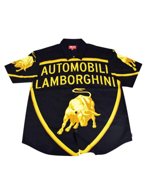 Supreme Supreme x Automobili Lamborghini Short-Sleeve Shirt 'Black'
