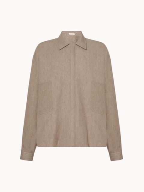 The Row Amoneto Jacket in Linen and Cashmere
