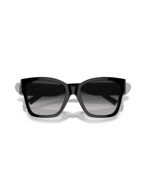 54mm Gradient Square Sunglasses