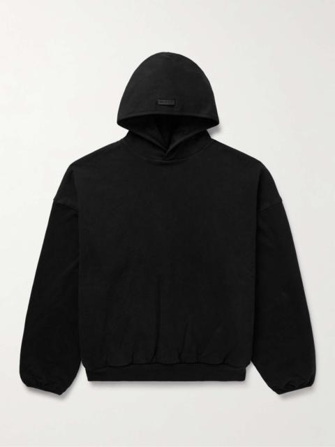 Fear of God Logo-Appliquéd Cotton-Jersey Hoodie