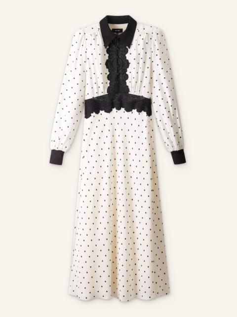 ME+EM Lace Trim Maxi Dress