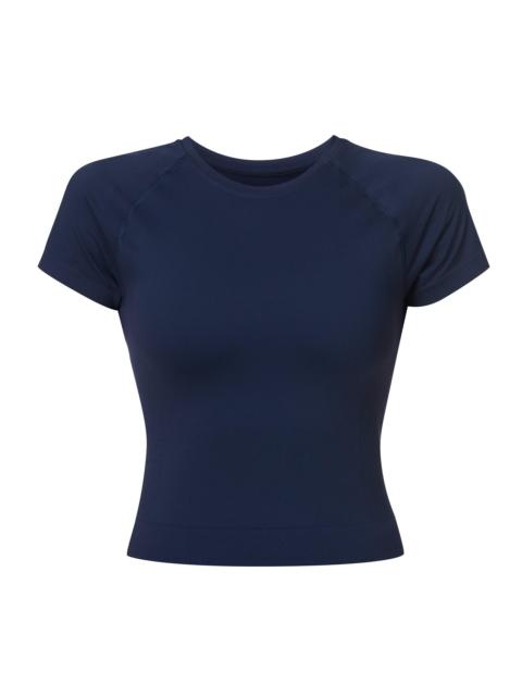 Sweaty Betty Athlete Crop Seamless Workout Tee