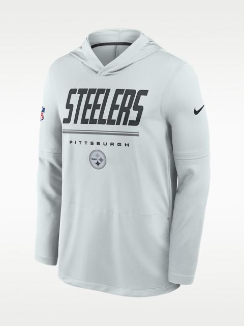 Nike Pittsburgh Steelers Sideline Men's Nike Dri-FIT NFL Long-Sleeve Hooded Top