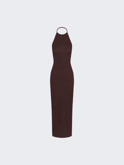ÉTERNE Vivian Dress Espresso