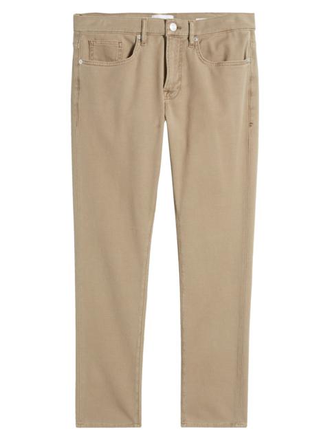 L'Homme Slim Fit Twill Five-Pocket Pants