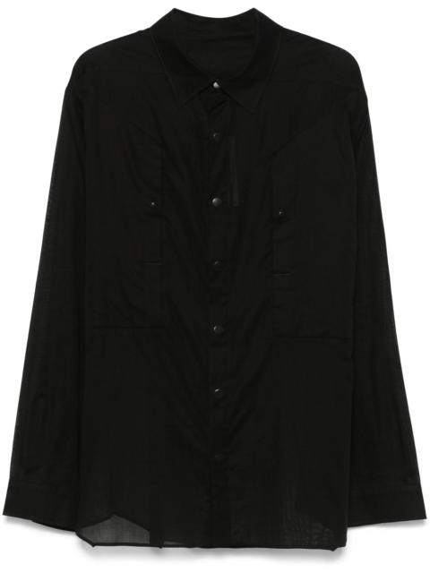 Rick Owens Jumbo Fogpocket Shirt