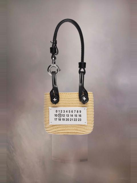 Maison Margiela Cellulose weave micro bag