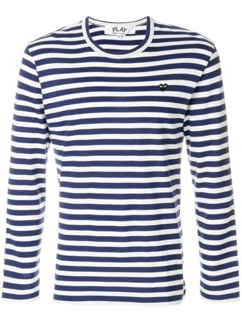 Comme des Garçons PLAY striped T-shirt