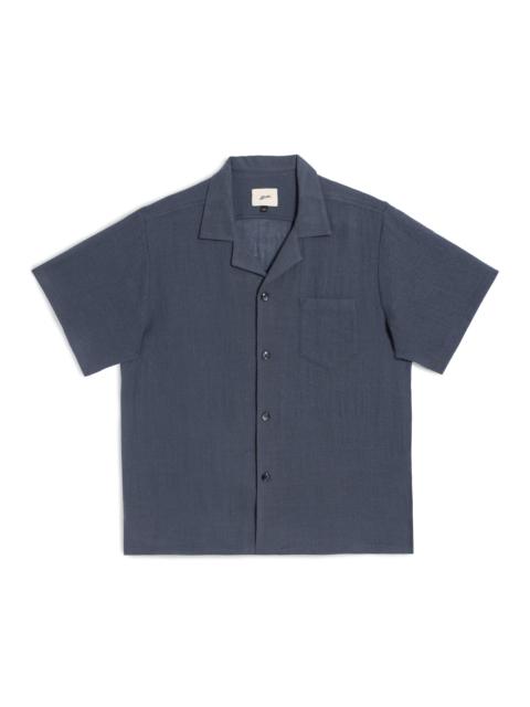 Bather Steel Wool Gauze Camp Shirt
