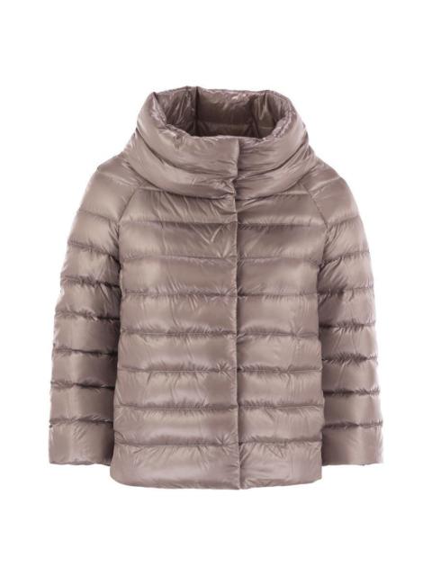 Herno Sofia - Mini Cape With 3/4 Sleeves