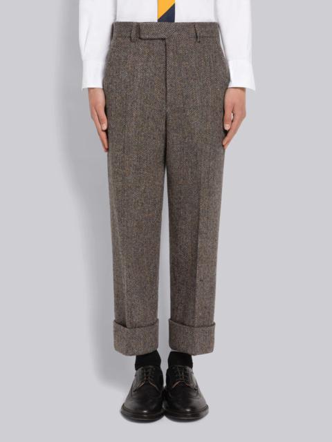Thom Browne Herringbone Belt Loop Sack Trouser