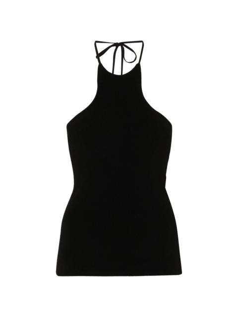 Oracy ribbed-knit tank top