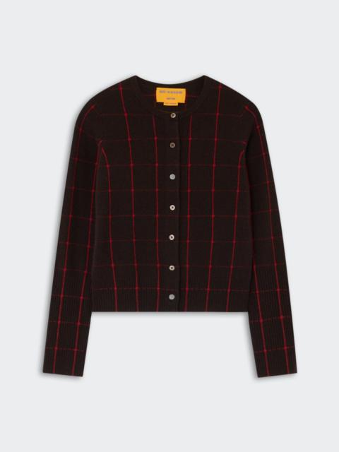 GUEST IN RESIDENCE Jane Checker Cardigan