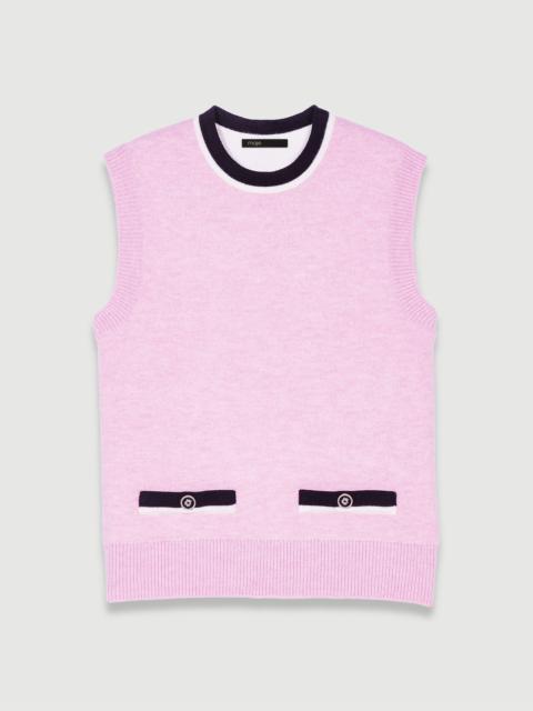 maje Sleeveless jumper