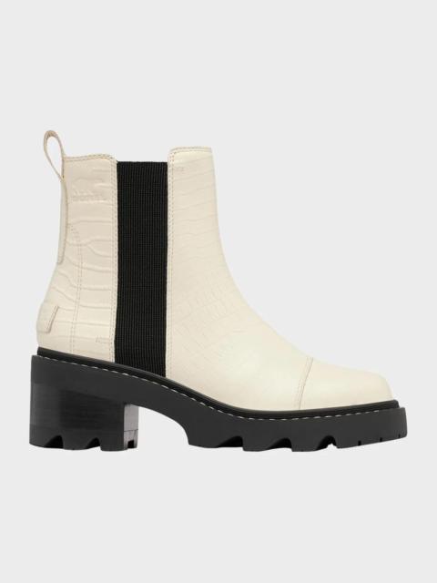SOREL Joan Now Leather Chelsea Ankle Boots