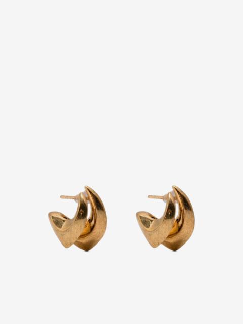 PANCONESI sculptural hoop earrings