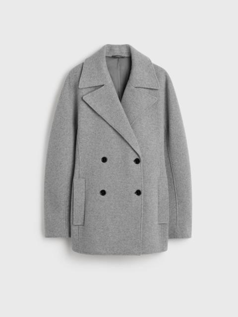 TOTEME Rounded peacoat grey melange