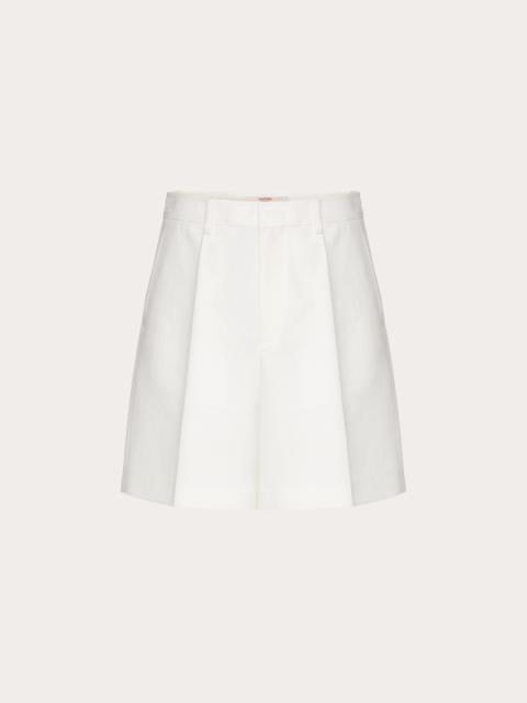 Valentino WOOL AND SILK BERMUDA SHORTS