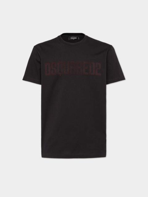 DSQUARED2 3D PRINTED  LOGO COOL FIT T-SHIRT