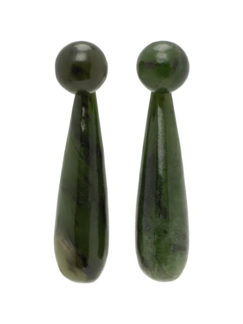 Sophie Buhai Green Small Angelika Earrings